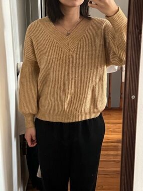 ASOS Petite Tan Knit Sweater